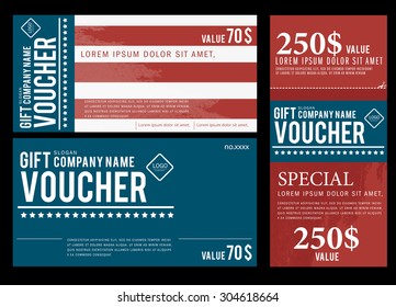 Gift voucher flag classic