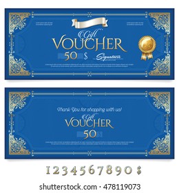Gift Voucher with Ornaments