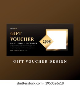 Gift Voucher Promotion Sale discount Template design