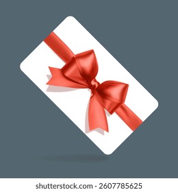 Gift Voucher with Red Ribbon