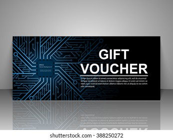 Gift voucher technology template.
