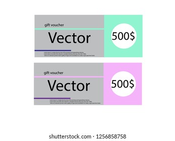 Gift Voucher template 