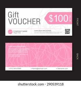 Gift Voucher template