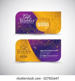 Gift Voucher template