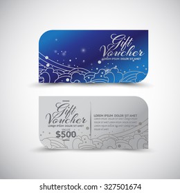 Gift Voucher template