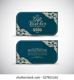 Gift Voucher template