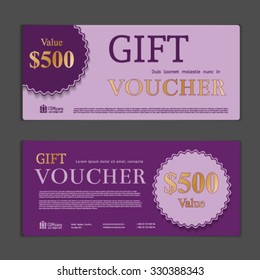 Gift Voucher template