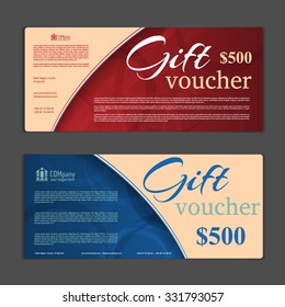 Gift Voucher template