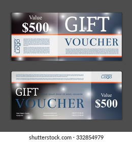 Gift Voucher template