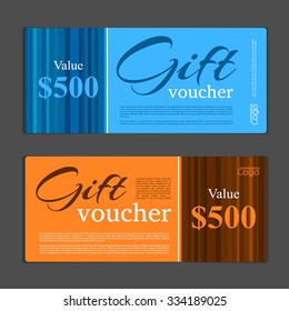 Gift Voucher template