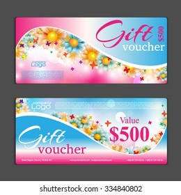 Gift Voucher template