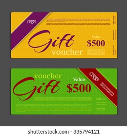 Gift Voucher template