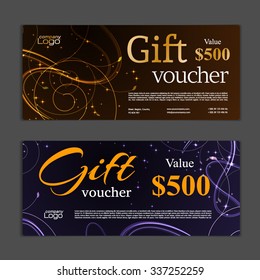 Gift Voucher template