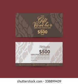 Gift Voucher template