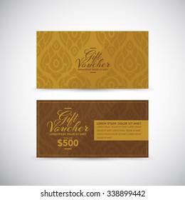 Gift Voucher template