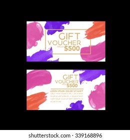 Gift Voucher template