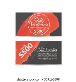 Gift Voucher template