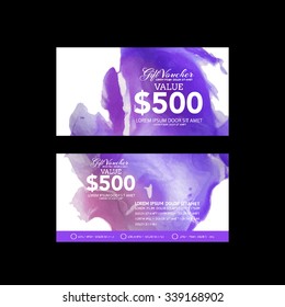 Gift Voucher template