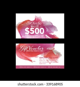 Gift Voucher template