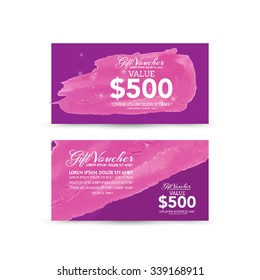 Gift Voucher template