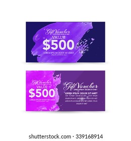 Gift Voucher template