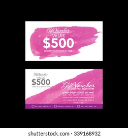 Gift Voucher template