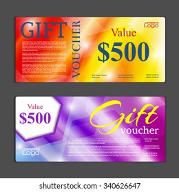 Gift Voucher template