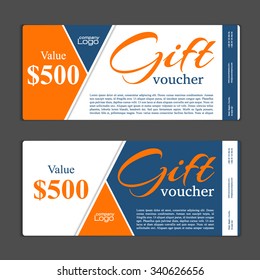 Gift Voucher template