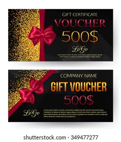 Gift voucher template