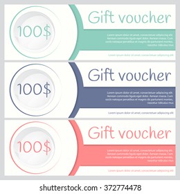 Gift voucher template