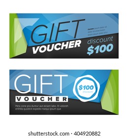 Gift voucher template
