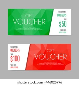 Gift voucher template