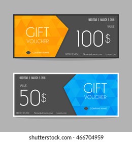 Gift voucher template