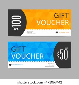 Gift voucher template