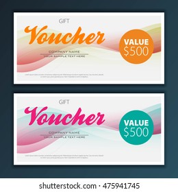 Gift voucher template