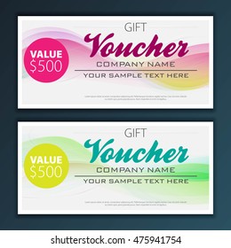 Gift voucher template