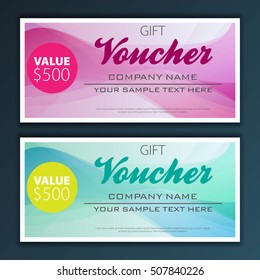 Gift voucher template