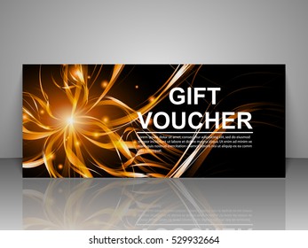 Gift voucher template