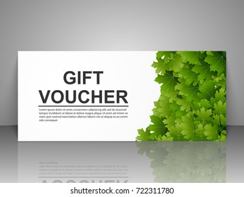 Gift voucher template