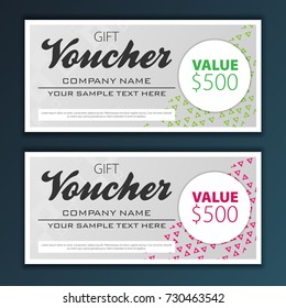 Gift voucher template