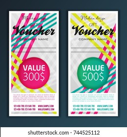 Gift voucher template
