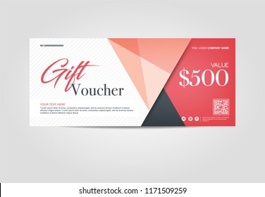 Geschenkgutschein Vorlage Design
