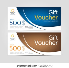 Geschenkgutschein Vorlage Design
