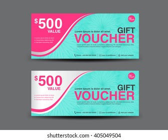 2,321 Spa gift voucher template Images, Stock Photos & Vectors ...