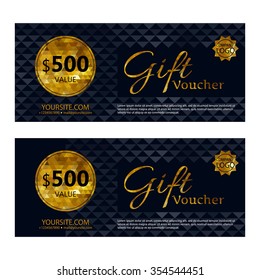 6,773 Black gold gift voucher Images, Stock Photos & Vectors | Shutterstock