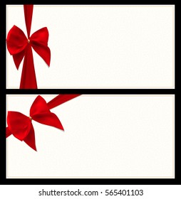 Gift Voucher Template Vector Illustration for Your Business EPS10