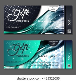 Gift voucher. Vector, illustration.