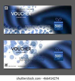 Gift voucher. Vector, illustration.