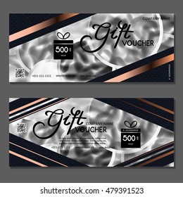 Gift voucher. Vector, illustration.