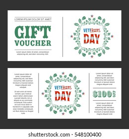 Gift voucher Veterans Day